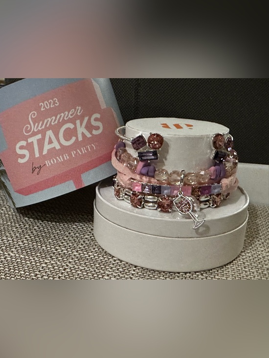 Bomb Party Jewelry - Bomb Party Summer Stack 2023 RBP6048 I Don’t Complain, I Just Wine